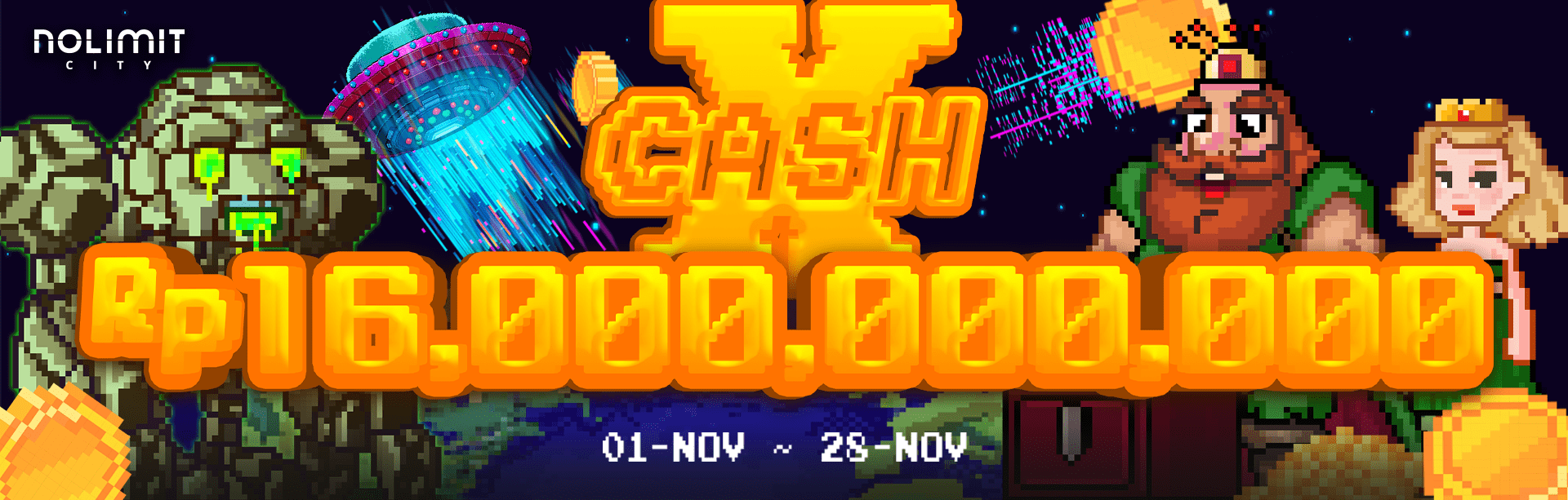 NOLIMITCITY CASH X NOVEMBER