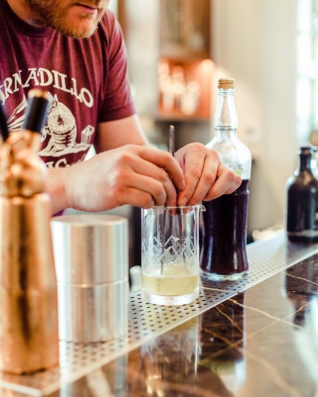 Handcrafted signature cocktails coming right up!